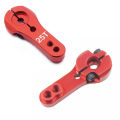 6pcs 25T Aluminum Servo Horn M3 threads Steering Arm High Torque Servos Motors Parts RC Car Plane Boat. 