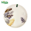 Milda Melamine Break Resistant Plate Family 7.5 inch 4 mm Thick 6 pcs set. 
