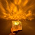 Dynamic watter home decor light, 3d light. 