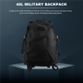 Outdoor 40L 600D Waterproof Oxford Cloth Backpack Bag Black. 