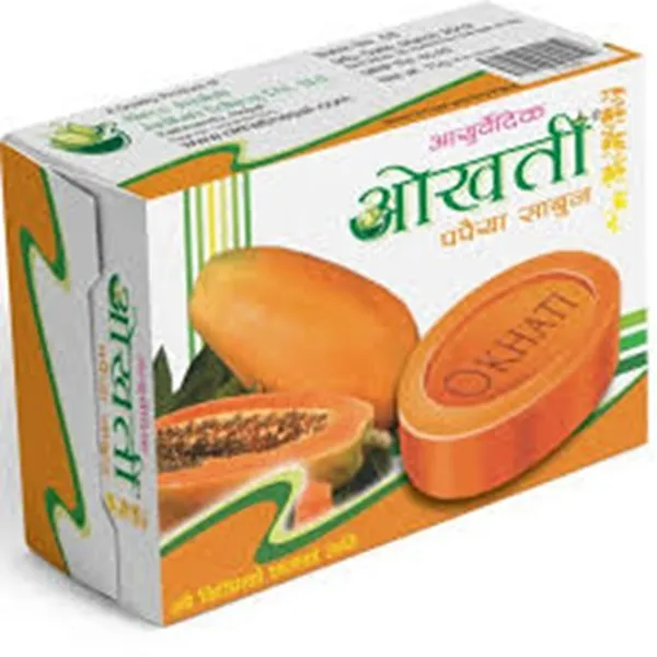 Ayurvedic%20Okhati%20Papaya%20Soap-75gm%20-%20Image%203