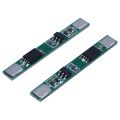 10 pcs 1S 3.7V 4A li-ion BMS PCM 18650 Battery Protection Board PCB for 18650 lithium ion li Battery Double MOS. 