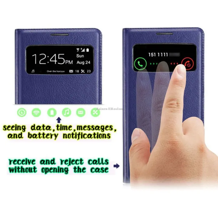 Asinrn%20ERosIon%20Smart%20View%20Flip%20Cover%20Leather%20Phone%20Case%20For%20Samsung%20Galaxy%20S4%20Mini%20S4%20S%204%20S4mini%20GT%20I9190%20I9192%20I9195%20I9500%20GT-I9190%20GT-I9192%20-%20Image%205