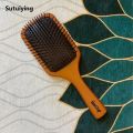 Sutuiying Wooden Airbag Massage Comb Scalp Care Female Curly Hair Household Luxury High-grade Anti-static Hair Loss Large Board Makeup Comb. 