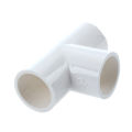 Sptrry20Mm Pvc Tee 3 Way Water Pipe Tube Adapter Connectors White 5 Pcs & Dia 90 Angle Degree Elbow Connector 5 Pcs. 
