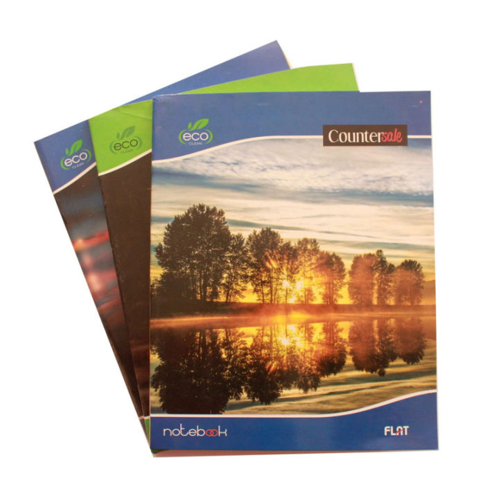 Eco Clean Flat Note Book Set Of 12