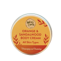Naturo Earth Orange & Sandalwood Body Cream - 100gm. 