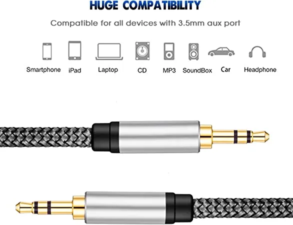 3.5mm%20Nylon%20Braided%203%20Pole%20Jack%20Audio%20Auxiliary%20Input%20Adapter%20Male%20to%20Male%20Aux%20Cable%201M%20for%20Headphones,%20Car,%20Home%20Stereos,%20Speaker,%20Echo%20&%20More%20-%20Image%203