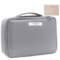 Travel Makeup Bag Cosmetic Bag Makeup Bag Toiletry Bag for Women and Girls,Dark Grey. 