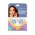 From () Piece (Pack Zero Submarine Aquacolor Blue Candy Power Colored Lens 2/Box India NUZ. 