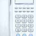 White Color Microtel Telephone SP-F303CID. 