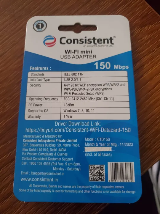 Consistent%20Wi-Fi%20Mini%20USB%20Adapter%20(150%20Mbps)%20-%20Image%204