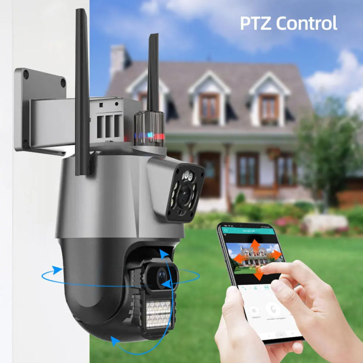 Dual%20Lens%202MP%204k%20Outdoor%20Smart%20Wifi%20CC%20Camera%20PTZ%20Control%20Wireless%20Home%20Monitoring%20CC%20Camera%20-%20Image%202