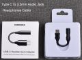 Samsung Type C to 3.5mm Ultra Super Quality Audio Jack Adapter (Headset & Mic ) - Official Samsung. 