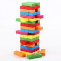 Colorful Jenga Blocks Kids Toy. 