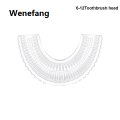Wenefang Children U-shaped Electric Toothbrush 360 Degrees Smart Cartoon Kids silicone Toothbrush Automatic Rechargeable Sonic Toothbrush. 