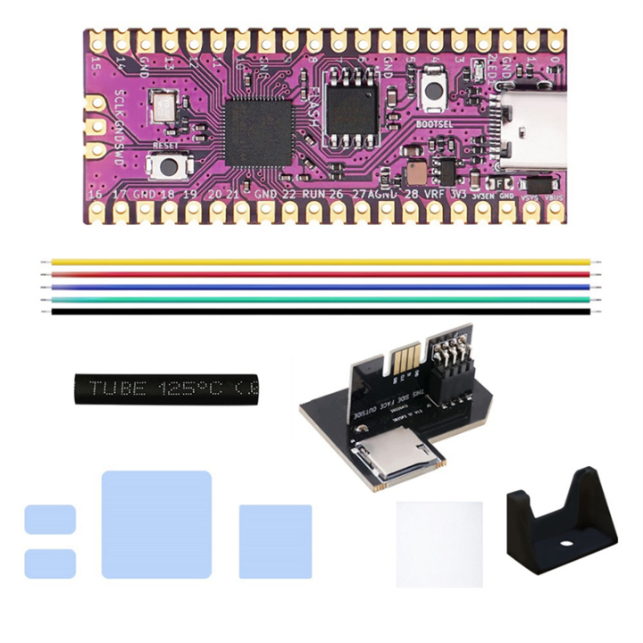 PicoBoot Board Kit +SD2SP2 PRO Adapter for Raspberry Picoboot Pi Pico Board IPL Replacement Modchip Parts Accessories Compatible with Console