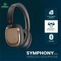 Green Symphony Hybrid ANC Headphone (40-50dB) | 45ms Low Latency | Spatial Audio Technology, 3D Experience | Changeable Cap | Foldable | JL5.4 Bluetooth Version | 100H Playtimes, 80H For ANC | 5 Mic | 1000mAh | 40mm Driver | Ultra-Soft Cushions | IPX4. 