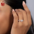 Sazuna Jewellers Emily Halo Diamond Ring For Women - 1 Pcs :14 kt. 