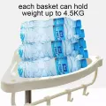 No Tools 4 Tier Multi Use Rack Corner Shelf BOS. 