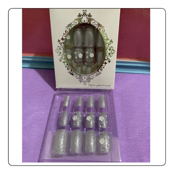Ready To Wear Fake Nail 12 Different Size | Daraz.com.np