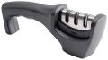 Knife Sharpeners - Kitchen Knife Sharpener 3-Stage Manual Knife Sharpening Tool with Diamond Coated,Tungsten Steel and Ceramic. 