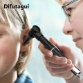 Difutagui 2025 New Mini Diagnostic Otoscope Kit 5 Speculas Magnifying Lens Led Light Flashlight Diagnostic Instrument Nurse, Student, Doctors. 