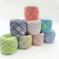 YOMDID 50g/pc Gradient Polyester Knitting Colorful Butterfly Paper Clothing Hat Scarves DIY Decor Thread Crochet Yarn. 