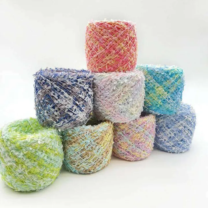 YOMDID%2050g/pc%20Gradient%20Polyester%20Knitting%20Colorful%20Butterfly%20Paper%20Clothing%20Hat%20Scarves%20DIY%20Decor%20Thread%20Crochet%20Yarn%20-%20Image%205