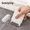 Sutuiying transparent bag Mini Lint Remover Rollers Hair Ball Trimmer Sweater Carpet Clothes Pet Hair Remover Portable Double-headed Hair Remover. 