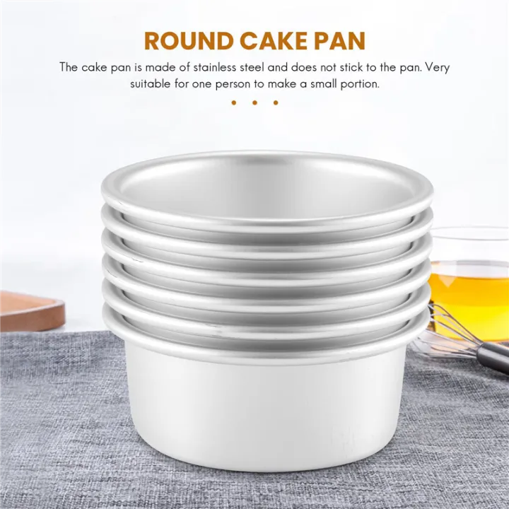 12X%204%20Inch%20Cake%20Pan,6%20Piece%20Mini%20Cake%20Pan%20Round%20Tier%20Baking%20Cake%20Pans%20Set%20for%20Baking%20Steaming,Baking%20Round%20Cake%20Pan%20-%20Image%207