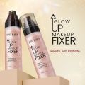 Swiss Beauty Glow Up Makeup Fixer | Preps + Sets | Dewy Radiance | For Face & Body | With Vitamin C & Hyaluronic Acid | 100ml. 