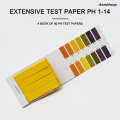 NEW 80 Pcs PH Indicator Test Strips 1-14 PH PH Test Papers Water Cosmetics Fifty percent discount Soil Acidity Test Strips for Water Saliva Urine Soil. 