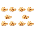 OYPFXMI 10X Natural Wood Balls Lavender Repellent Wardrobe Clothes Drawer. 