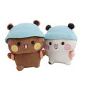 Cute Expression Package Doll Bubu Dudu Plush Toy Yier Panda Bear Plushie Doll Soft Stuffed Animal Decor Children Toy Gift Jessica. 