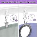 Flexible Bendable Ceiling Curtain Track, Ceiling Mount for Curtain Rail, Room Divider Ceiling Track for Curtains 9.8FT. 