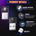JAERBEE Mini USB LED Light, RGB Car LED Interior Lighting DC 5V, Laptop Keyboard Light Home Office Decoration Night Lamp. 