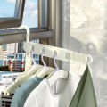 Foldable Drying Rack 5 Holes Travel Portable Clothes Hanging Hotel Indoor Drying Rack Hanging Clothes Hook Hanging Hole Rack. 