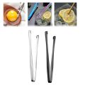 Durable Kitchen Tools Egg Chalaza Removal Tool Stainless Steel Salad Serving Eggshell Fragment Removal Tong Buffet Clamp Anti-heat Food Tongs for Kitchen. 
