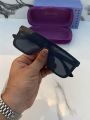 GUCCI ML21016 Matte Polarized Square Frame Sunglasses For Men | UV 400 Protection Solid Square Sunglasses For Men. 