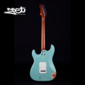 Jet Guitars JS 400 SFG HSS Roasted Maple Relic Sea Foam Green w/ Gigbag. 