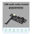 USB Audio Codec Module for Nano Sound Card Driver-Free Onboard 2CH Speaker Interface for Nano B01 2GB. 