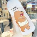 1000ml Water Bottles Cute Panda Bear Water Bottle. 