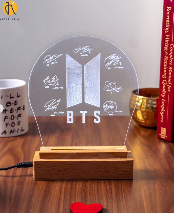 KPOP BTS LED Frames | Daraz.com.np
