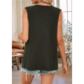 Women's Summer Sweater Vest black S. 