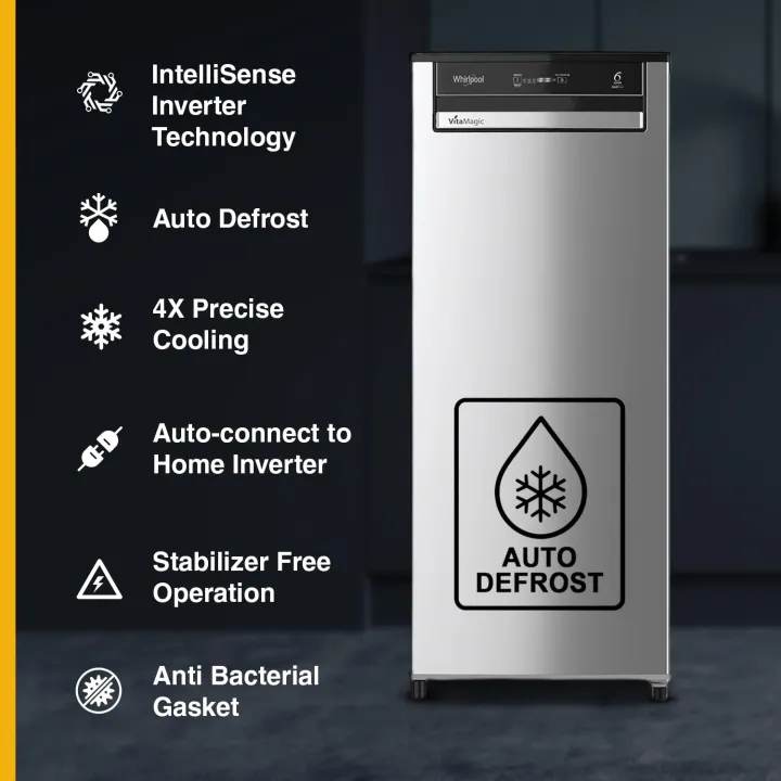 Whirlpool%20192%20L%203%20Star%20Vitamgic%20Pro%20Inverter%20Direct-Cool%20Single%20Door%20Refrigerator%20(215%20VMPRO%20PRM%203S%20INV%20STEEL-Z,%20Auto%20Defrost%20Technology,%20-%20Image%204