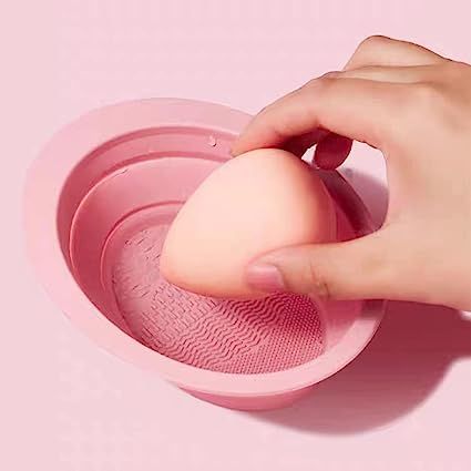 New Foldable Makeup Brush Cleaning Pad Silicone Brush Cleaner Mat