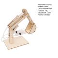Oufeiton Kids Woodworking Kit Diy Hydraulic Excavator Kit Fun Educational Toy for Kids to Learn Physics Concepts 3d Wooden Science Kit for Young. 