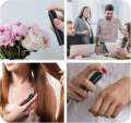 8ml Atomizer Spray Bottle Travel Empty Refillable Perfume Dispenser Bottles Portable Sprayer for Men and Women. 
