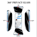 Apple iPhone 13 Pro Max 360 Privacy Tempered Glass 9H Anti Spy Film Full Glue Screen Protector. 